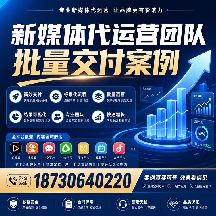西双版纳代运营公司多客户账号批量高效交付案例